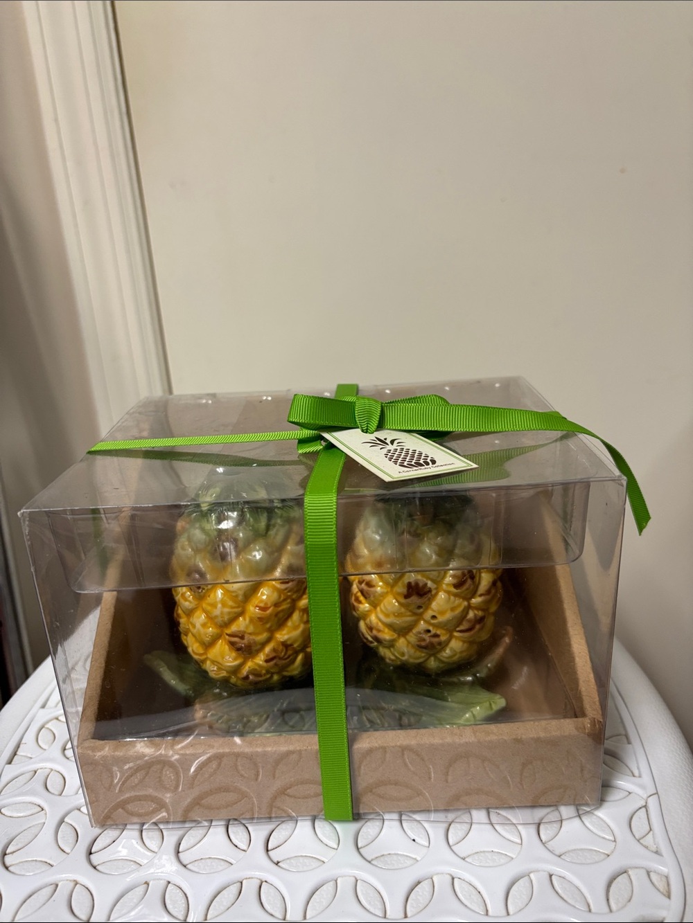Pineapple Ceramic Salt and Pepper Shakers